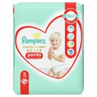 Підгузники-трусики дитячі Pampers (Памперс) Premium Care Pants розмір 5, 12-17 кг, 20 штук