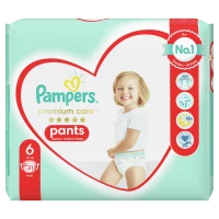 Підгузники-трусики дитячі Pampers (Памперс) Premium Care Pants розмір 6, 15+ кг, 31 штука