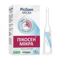 ПИКОСЕН Микра гель ректальный по 12мг/г по 10г №6