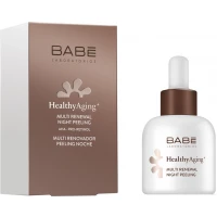 Пилинг для лица ночной BABE (БАБЕ) Laboratorios Healthy Aging мультиобновляющий с AHA кислотами и ретинолом 30мл