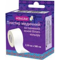 Пластырь Биоликар 2,50смх500см перф. мимо. поли. осн.