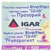 Пластырь медицинский IGAR RiverPlast тип Прозрачный на полимерной основе (полиэтилен) 2 см х 500 см, 1 штука