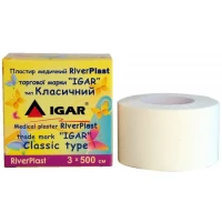 Пластир RiverPlast 3х500 тканинний Ігар