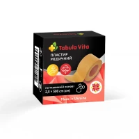 Пластырь Tabula Vita (Табула Вита) тканевая основа, телесная 2,50х500см