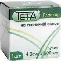 Пластырь Тета 4смх500см ткан. 