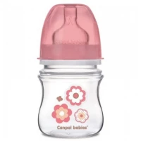 Бутылочка антиколиковая Canpol (Канпол) Babies EasyStart Newborn baby с широким отверстием 120 мл (35/216_blu)