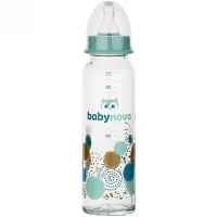 Пляшечка Baby-Nova (Бебі-Нова) скляна 240мл