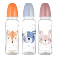 Бутылка Canpol (Кенпол) BPA FREE Cute animals 250мл (11/841_blu)