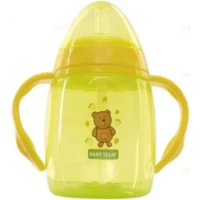Поилка Baby Team (Беби Тим) с трубочкой и ручками 250мл (5003)
