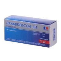 ПРАМІПЕКСОЛ-ЗН таблетки по 1мг №30