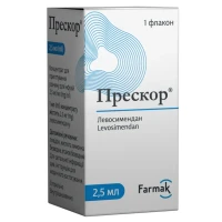 ПРЕСКОР концентрат для раствора для инфузий по 2,5мг/мл по 2,5мл №1
