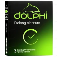 Презервативи DOLPHI з пролонгуючим ефектом №3