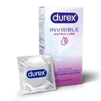 Презервативи Durex Invisible Extra Lube №12