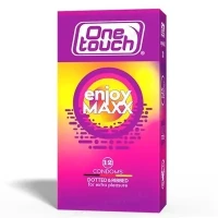 Презервативи One Touch Enjoymaxx з точками та ребрами №12