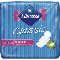 Прокладки гігієнічні Libresse (Лібрес) Classic Ultra Clip Normal Soft №10