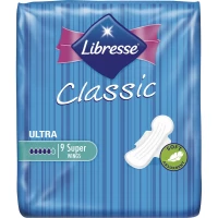 Прокладки гігієнічні Libresse (Лібрес) Classic Ultra Clip Super Soft №9