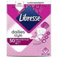 Прокладки гігієнічні Libresse (Лібрес) Daily Fresh Multistyle Normal №30