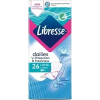 Прокладки щоденні гігієнічні Libresse (Лібрес) Dailies Fresh Long №26