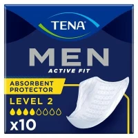 Прокладки урологические для мужчин Tena (Тена) Men Active Fit Level 2 №10