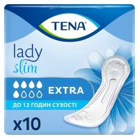 Прокладки урологические Tena (Тена) Lady Extra, №10