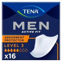 Прокладки урологические для мужчин Tena (Тена) Men Active Fit Level 3 №16