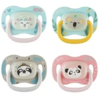 Пустышка Canpol (Кенпол) Exotic Animals силиконовая симметричная 6-18мес. №1 (34/921)