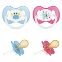 Пустушка Canpol (Кенпол) Love&Sea латексна кругла 6-18міс. №1(22/607)