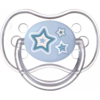 Пустышка силиконовая Canpol (Канпол) Babies Newborn baby круглая, 0-6 месяцев, 1 штука (22/562)