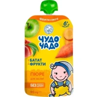 Пюре фруктово-овочеве Чудо-Чадо Батат з фруктами  90г