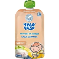 Пюре фруктово-ягідне Чудо-Чадо Каша злакова 90г