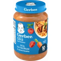 Пюре Gerber (Гербер) Обед по-итальянски 190г