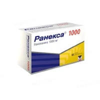 РАНЕКСА 1000 таблетки пролонгованої дії по 1000мг №60