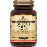 Витамины Solgar (Солгар) Omega 3 EPA & DHA общеукрепляющие капсулы по  700мг №30