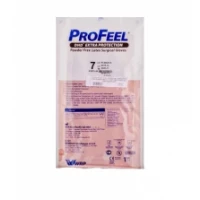 Рукавички хірургічні ProFeel Extra Protection стерильні латексні непудровані, з полімерним покриттям, розмір 7, пара
