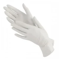 Перчатки Santex стерильные для осмортра латексные припудренние р.S №2