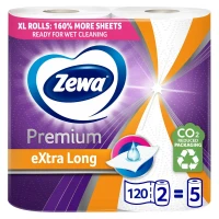 Полотенце Zewa (Зева) Premium Extra Long 2-х слойные №2