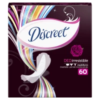 Прокладки щоденні гігієнічні Discreet (Діскріт) Deo Irresistible Multiform, №60