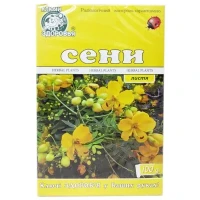 СЕНИ листя по 100г у пачці з внутрішнім пакетом