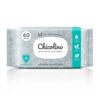Салфетки детские влажные Chicolino антибактериальные №60