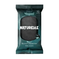 Салфетки влажные Naturelle (Натурель) черные №10