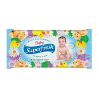 Серветки вологі Super Fresh для дітей та мам №15