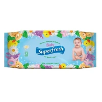 Серветки вологі Super Fresh для дітей та мам №72