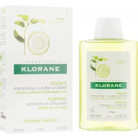 Шампунь Klorane (Клоран) Citrus Pulp Shampoo очищуючий з м'якоттю цитрону для нормального та жирного волосся 200 мл