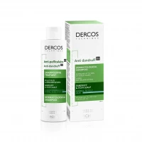 Шампунь Vichy (Виши) Dercos Anti-Dandruff Advanced Action Shampoo Oily Hair от перхоти усиленного действия для нормальных и жирных волос 200 мл