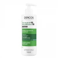 Шампунь Vichy (Віши) Dercos Anti-Dandruff Advanced Action Shampoo від лупи посиленої дії для нормального та жирного волосся 390 мл