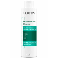 Шампунь Vichy (Виши) Dercos Oil Control Treatment Shampoo cеборегулюючий для жирных волос 200 мл