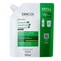 Шампунь Vichy (Віши) Dercos Refill посиленої дії проти лупи для сухого волосся та подразненої шкіри голови 390мл