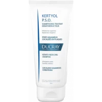 Шампунь Ducray (Дюкрей) Kertyol PSO Shampoo от псориаза устраняет перхоть и шелушение, для жирной и комбинированой кожи головы 200 мл