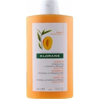 Шампунь Klorane (Клоран) Mango Shampoo питательный с маслом манго для сухих волос 400мл