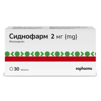 СИДНОФАРМ таблетки по 2мг №30